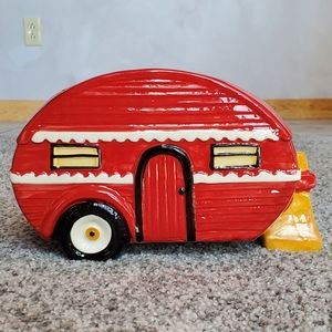Retro  camper planter